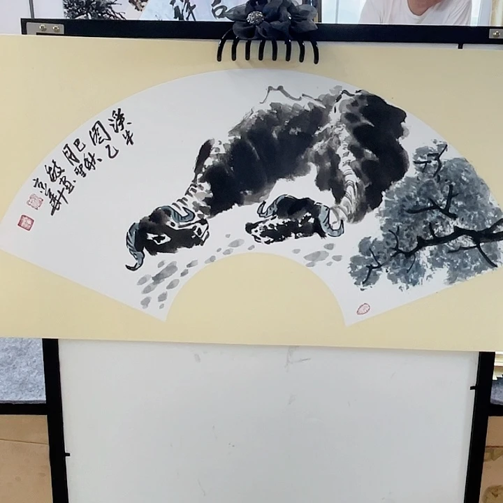 国画张圣敏先生纯手绘作品