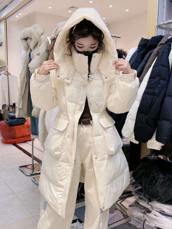 2024年末款戴帽羊绒大衣