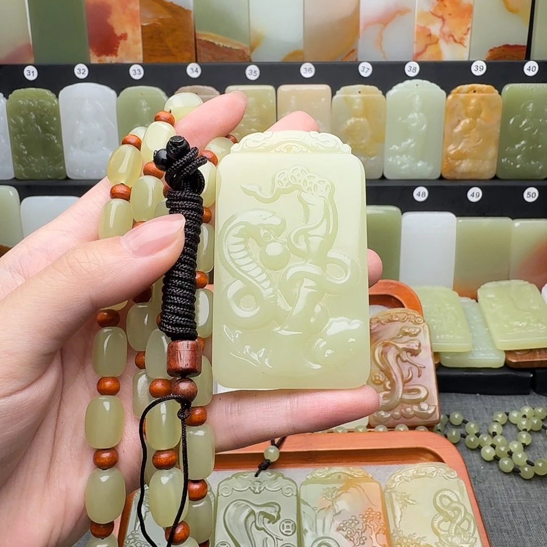 四***耶无非金属方解石玉