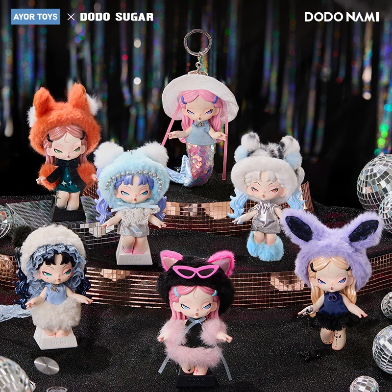 AYOR TOYS X DODOSUGAR DODO NAMI Midnight Disco系列 盲盒挂件
