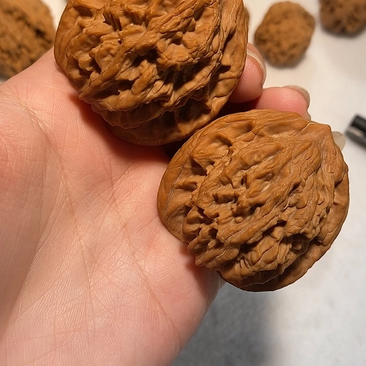 吊坠文玩核桃虎头45