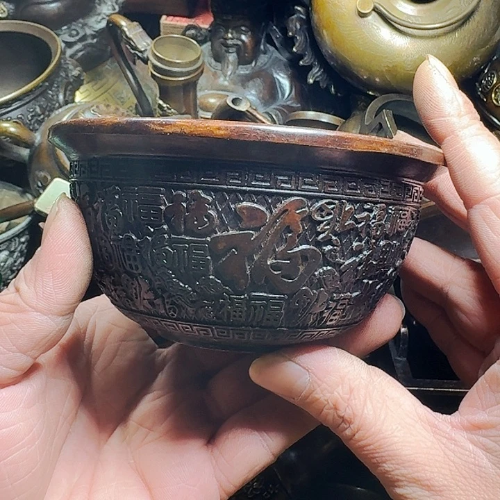 铜器摆件收收藏藏