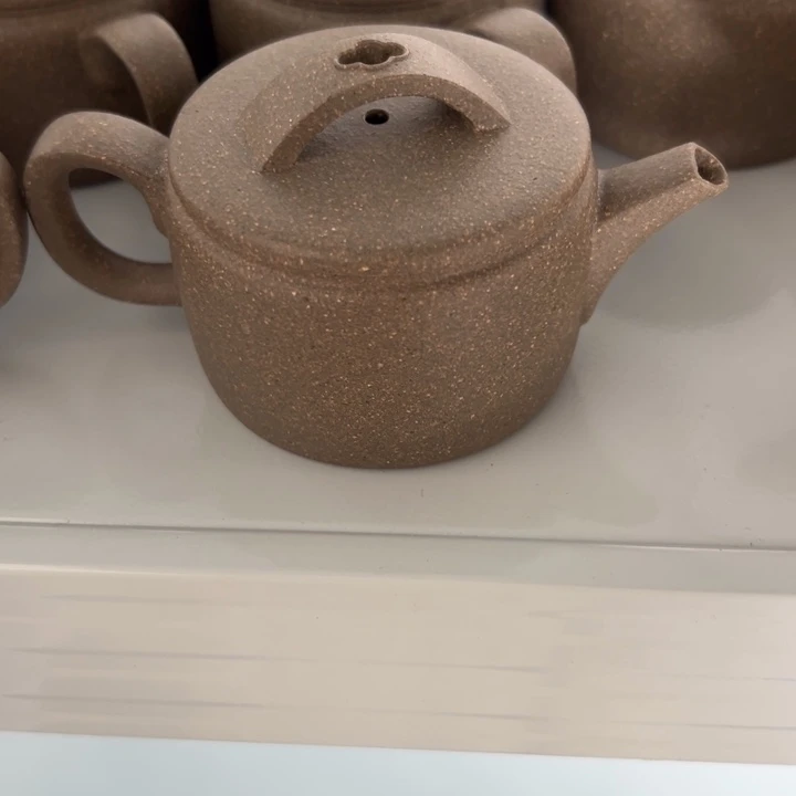 紫砂茶宠青段汉瓦130cc