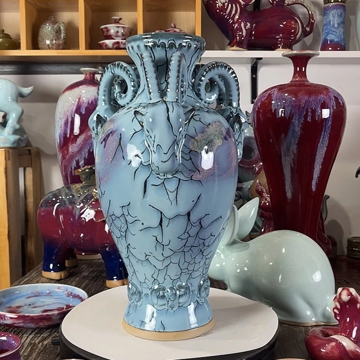 瓷片神垕镇钧瓷艺术