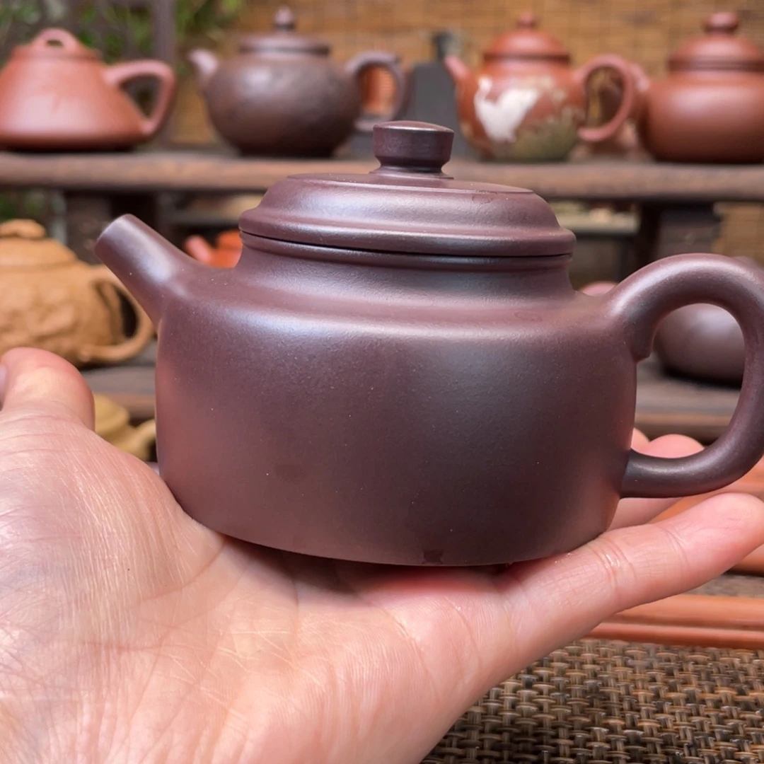 茶壶紫砂微***夏宜兴原矿紫砂手工制180全