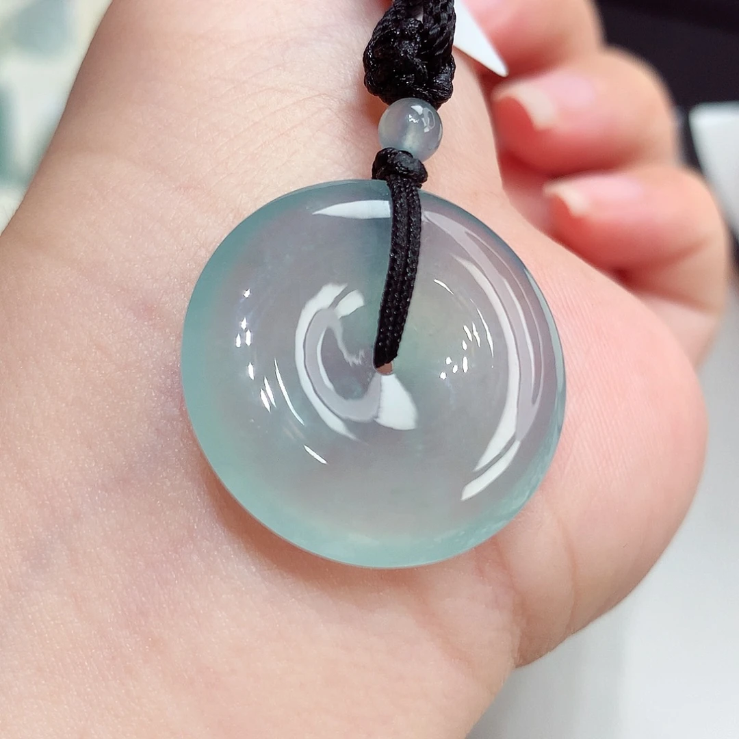 翡翠未镶嵌颈饰翡翠80，26/5.2