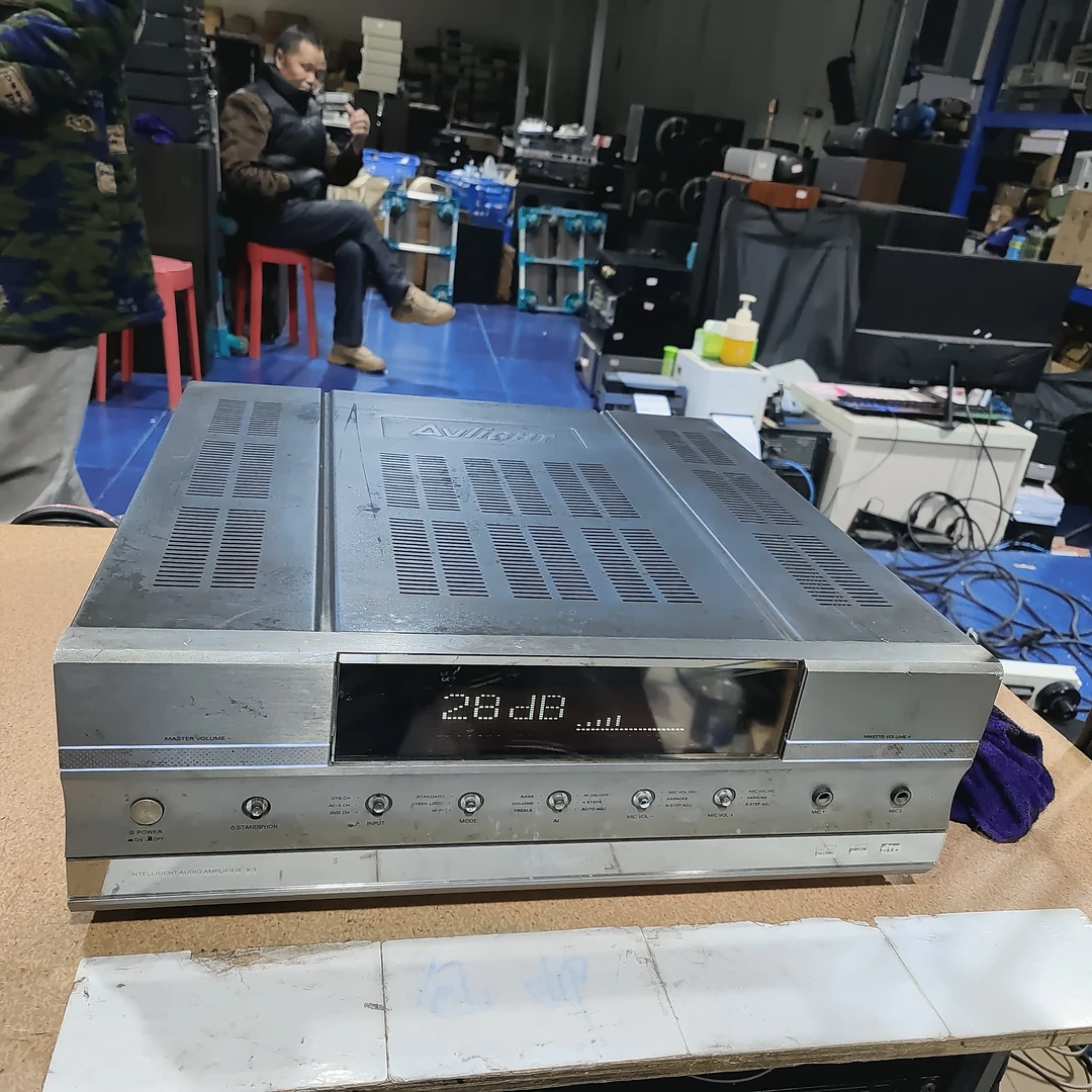 8新 爱浪 二手爱浪X3功放，出声，需维修，不带线材，不退不换