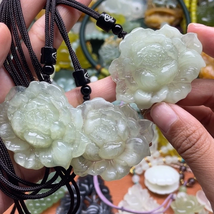 岫玉合金颈饰毛衣链锁骨链