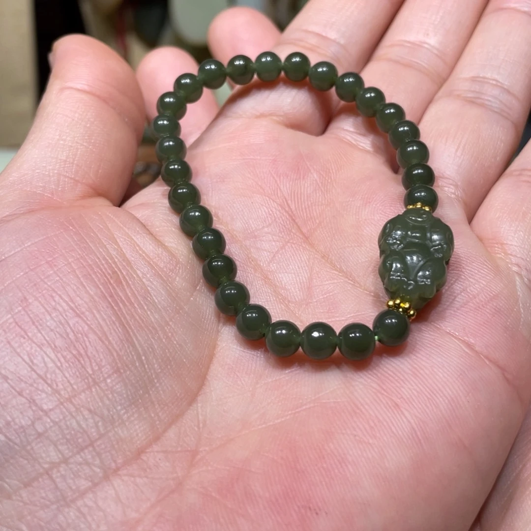 未镶嵌手链和田玉（糖玉）