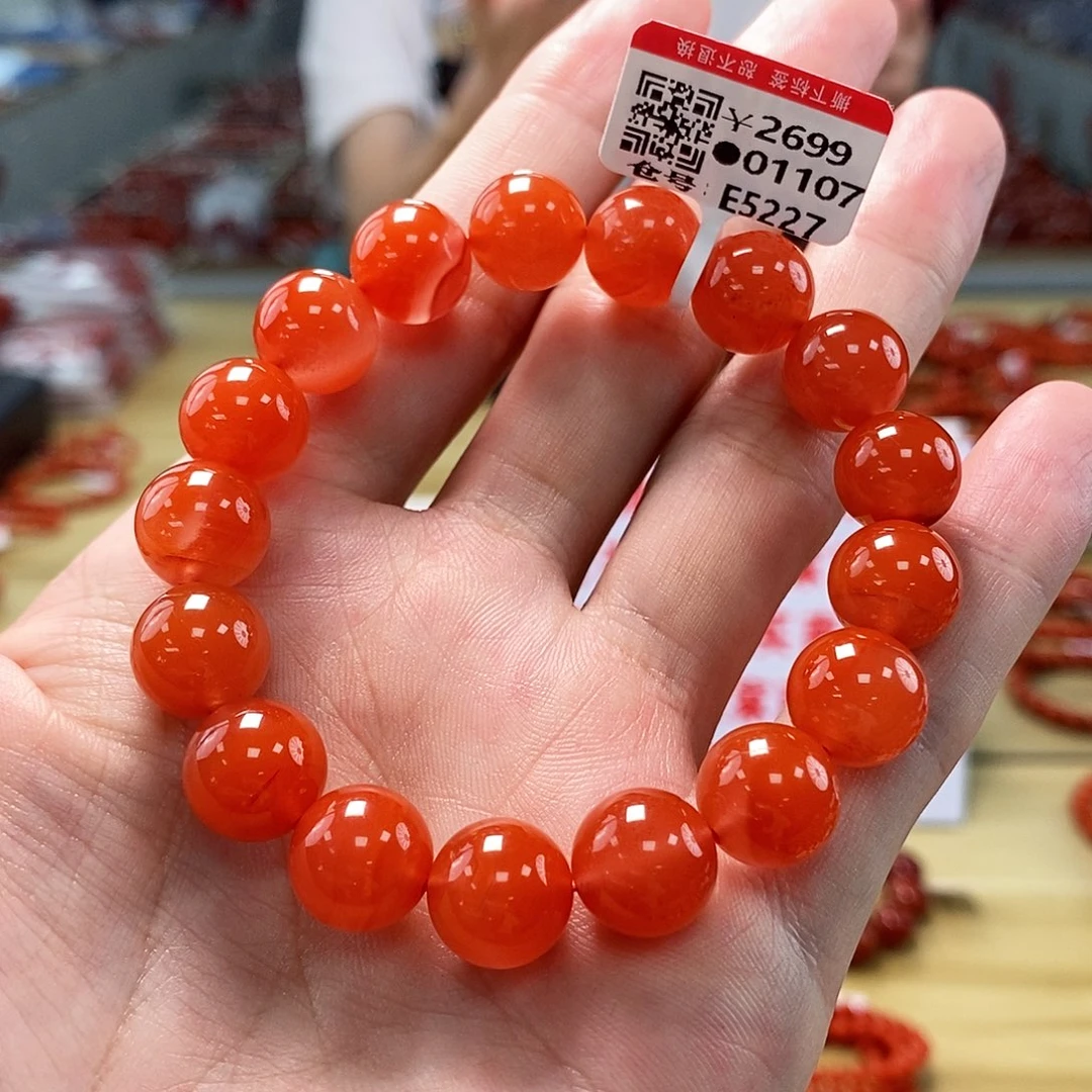 南红玛瑙11+mm   多样性发一未镶嵌