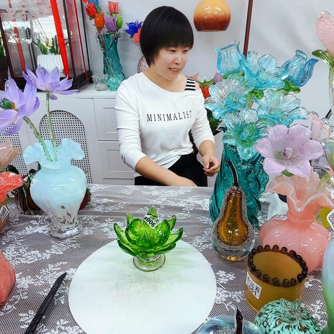 琉璃花瓶花器艺术品