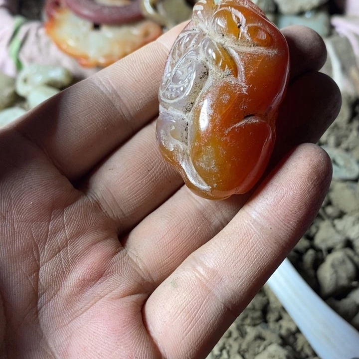 白玉菩提把件34567