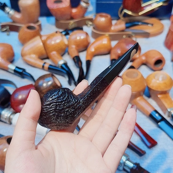 用***2英国登喜路4117石楠木烟斗烟具