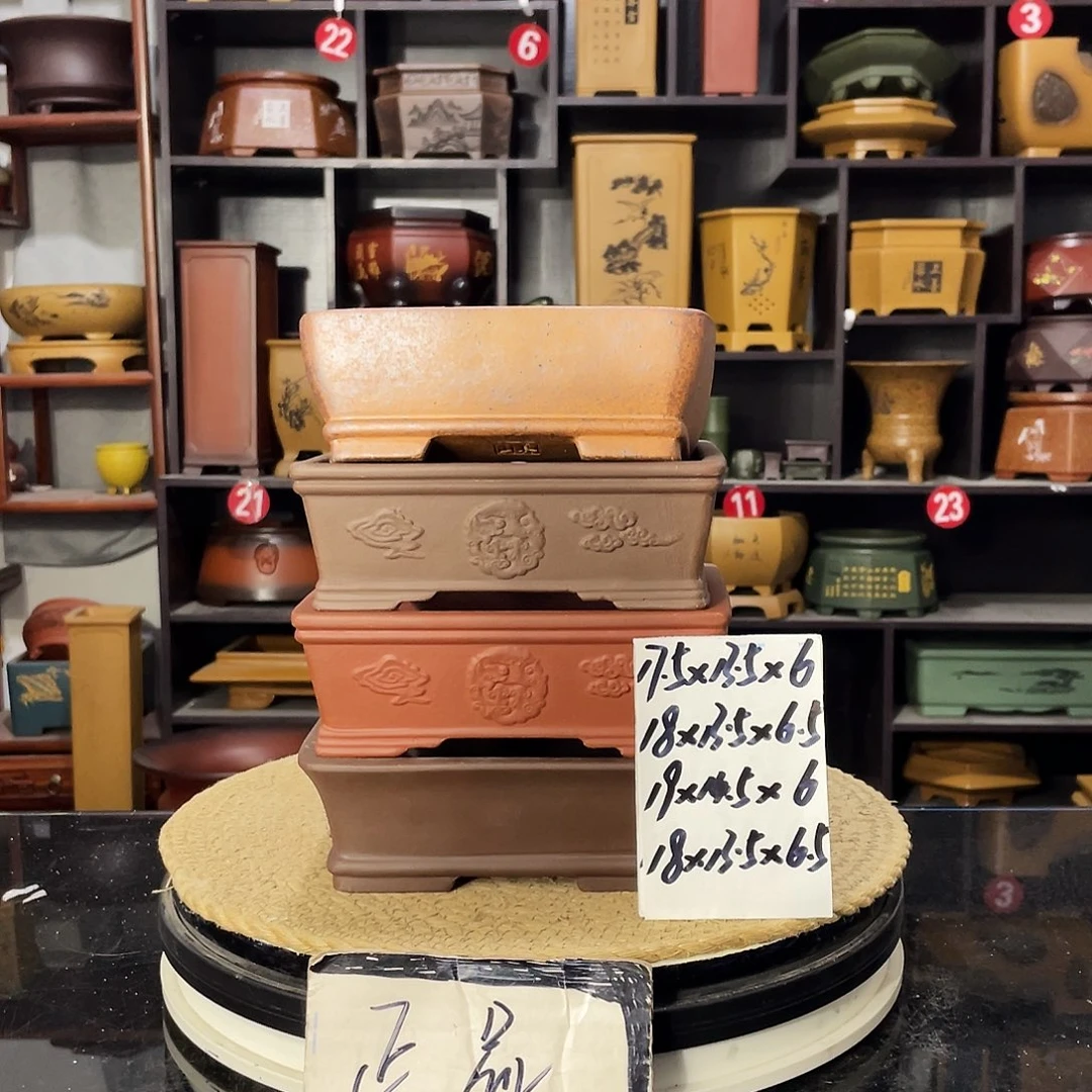 D-盆尚好紫砂花盆