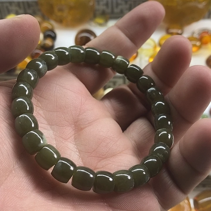 琥珀珠宝奇石未镶嵌手串