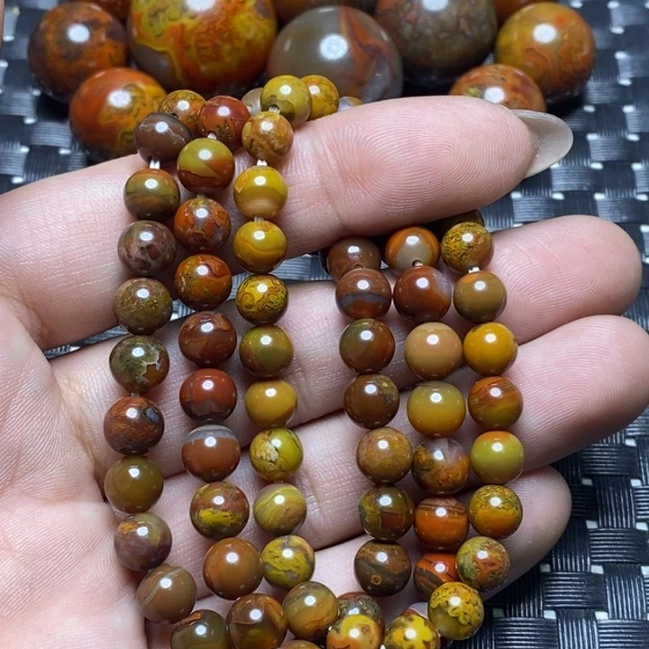 玛瑙/玉髓颈饰未镶嵌古**怀