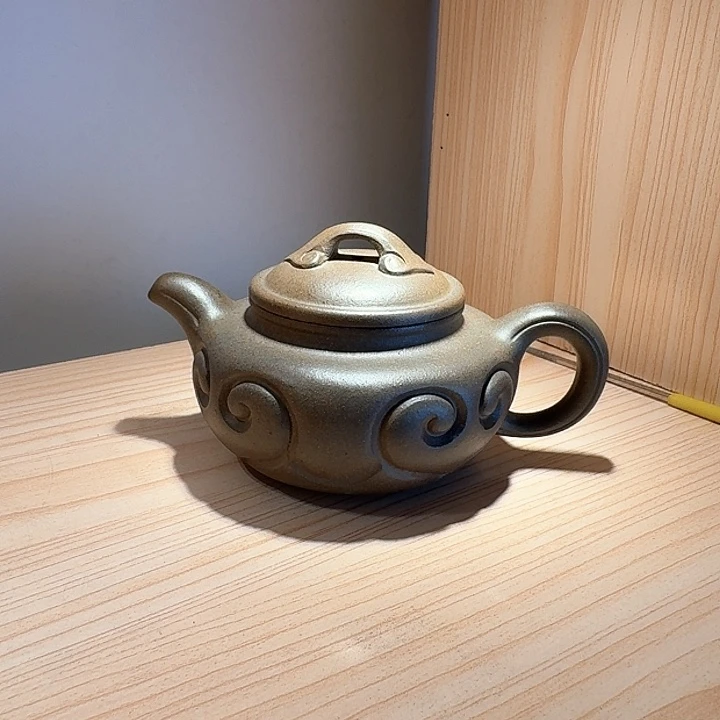 紫砂茶壶明*宜兴原矿手工紫砂壶