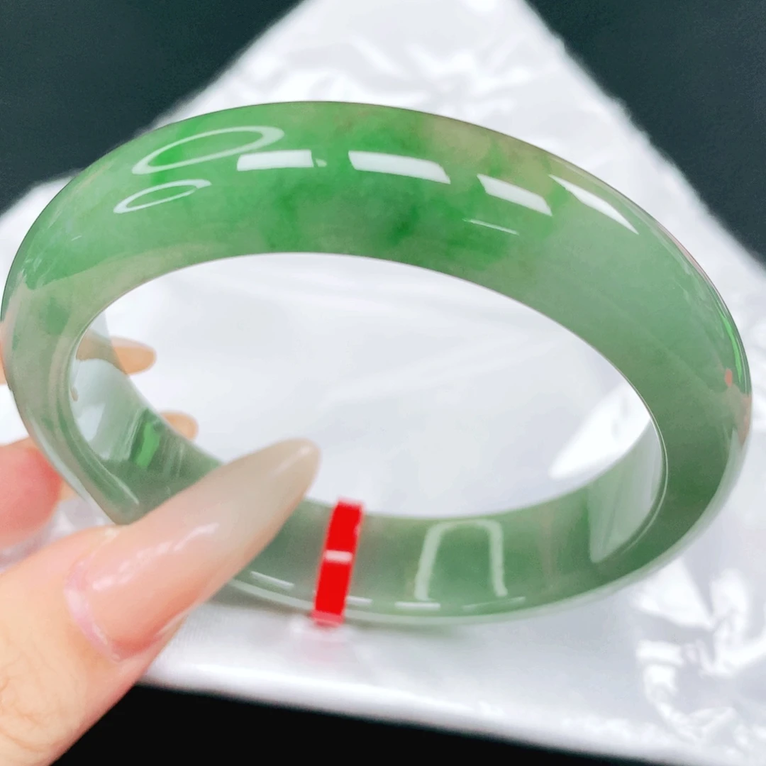 翡翠未镶嵌手镯55