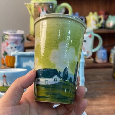 炉景德镇釉下手绘陶瓷
