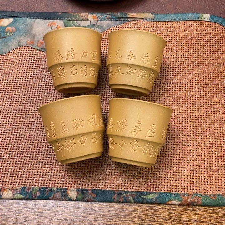 紫砂茶杯原矿紫砂主人杯