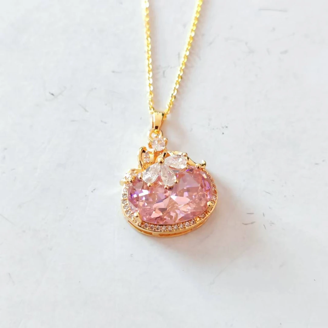 非金属珐琅吊坠  轻奢时尚气质百搭精致精美吊坠ZXB812125