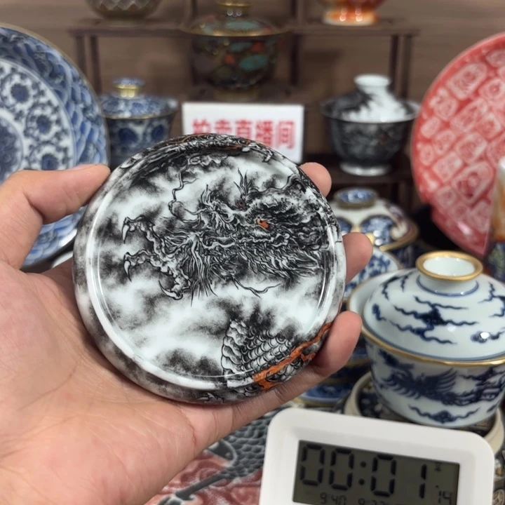 归***零景德镇手工手绘陶瓷