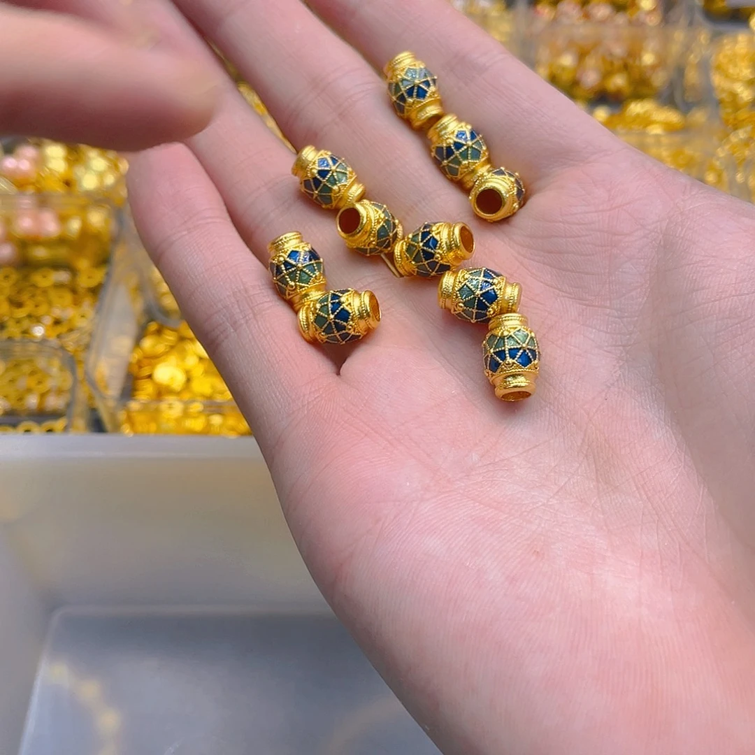 锆石铜合金藏式路路通2个