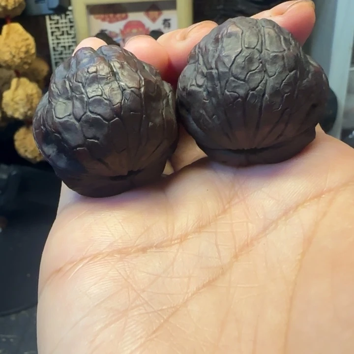 文玩核桃吊坠34铁鹦鹉有沙眼34