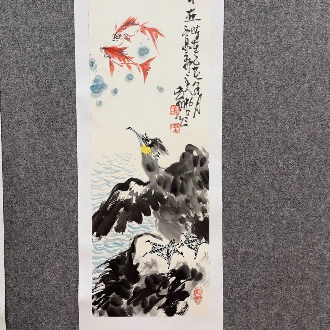 国画娄鹏老师手绘作品