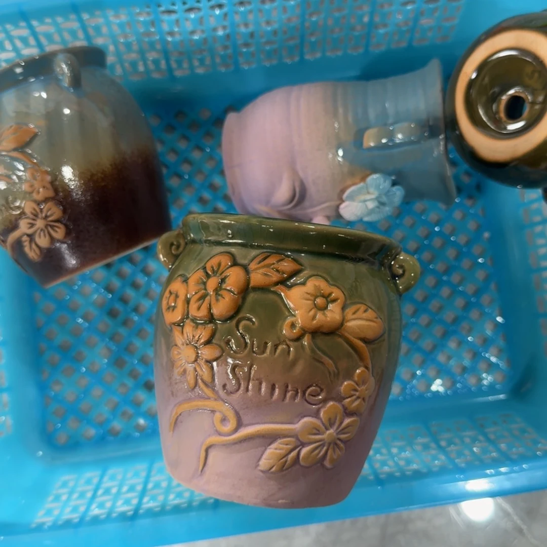 紫砂花盆粗陶粗陶