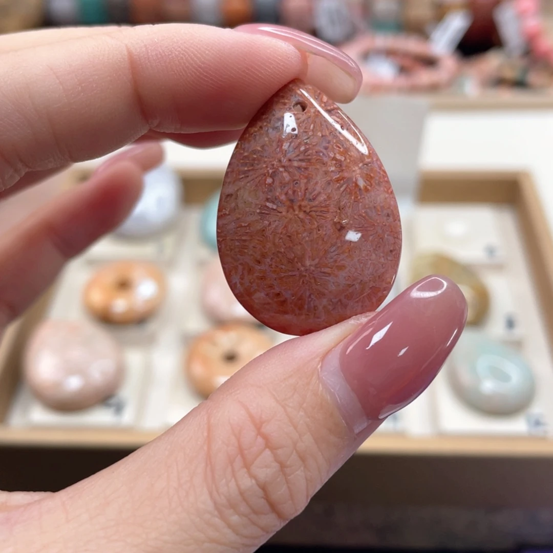 硅化珊瑚（珊瑚玉）手链未镶嵌一****伴606