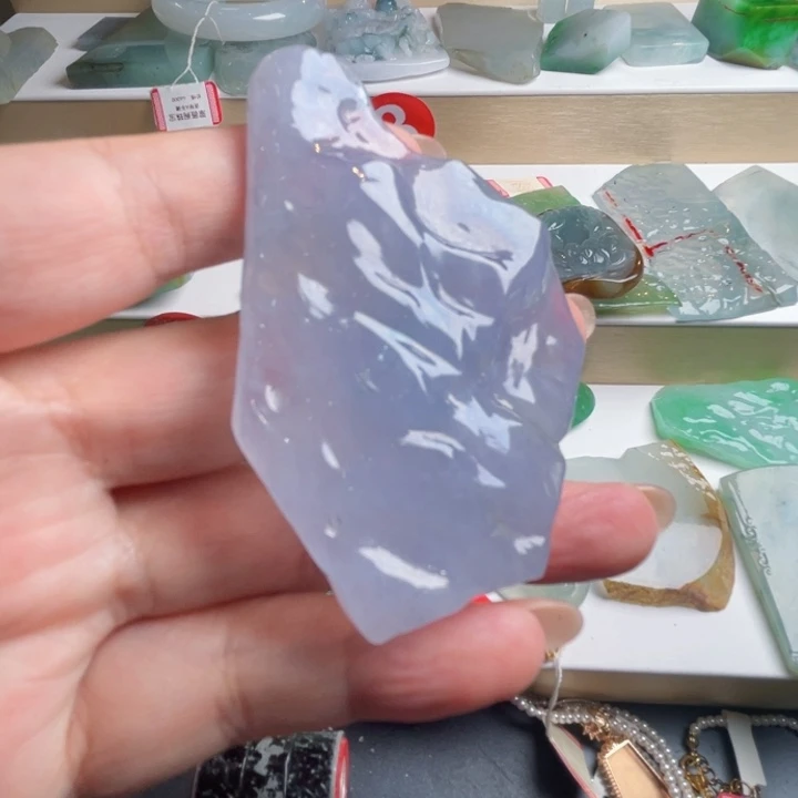 颈饰未镶嵌翡翠天然翡翠