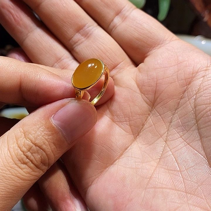 樱***子和田玉银S925镶嵌颈饰