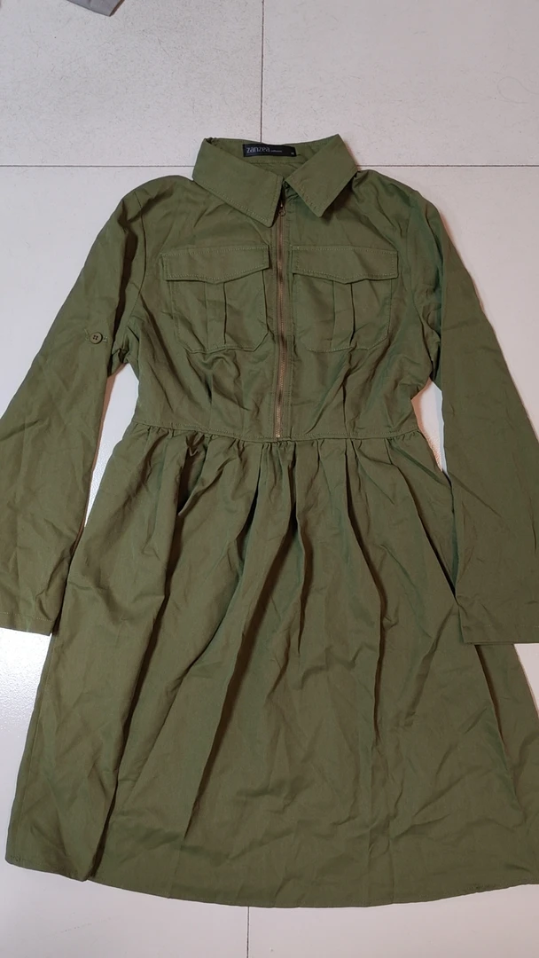 清风酷女郎广州工装秋款连衣裙