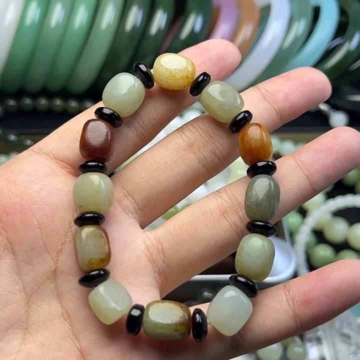 未镶嵌手串和田玉