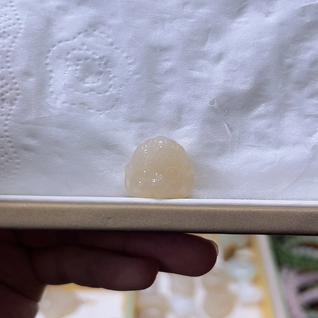 和田玉未镶嵌吊坠(不含链)