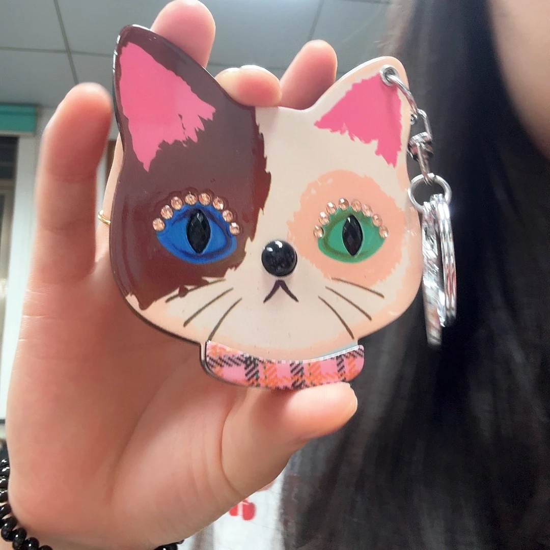 皮质铁合金可爱库洛米镜子