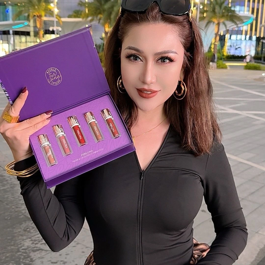 FERLUNA大理石唇釉套盒（妇女节）