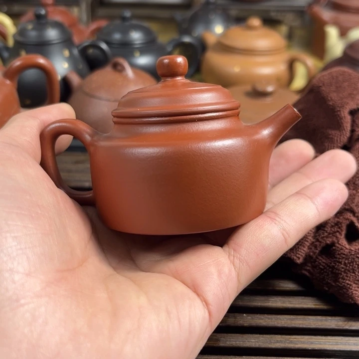 紫砂茶壶原矿紫砂半手工制作