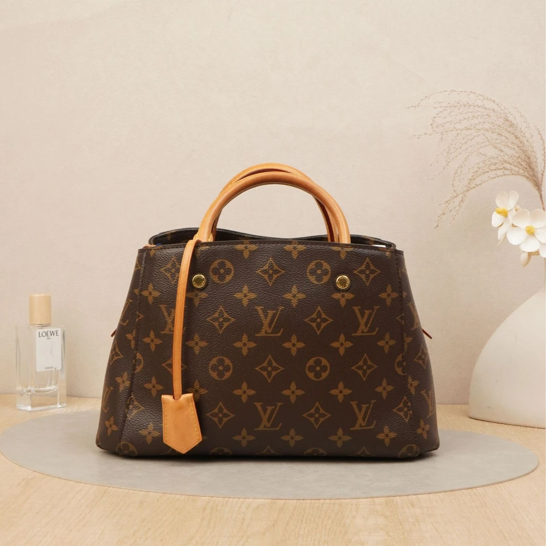 95新 LouisVuitton/路易威登  蒙田montaigne老花BB/DS038566