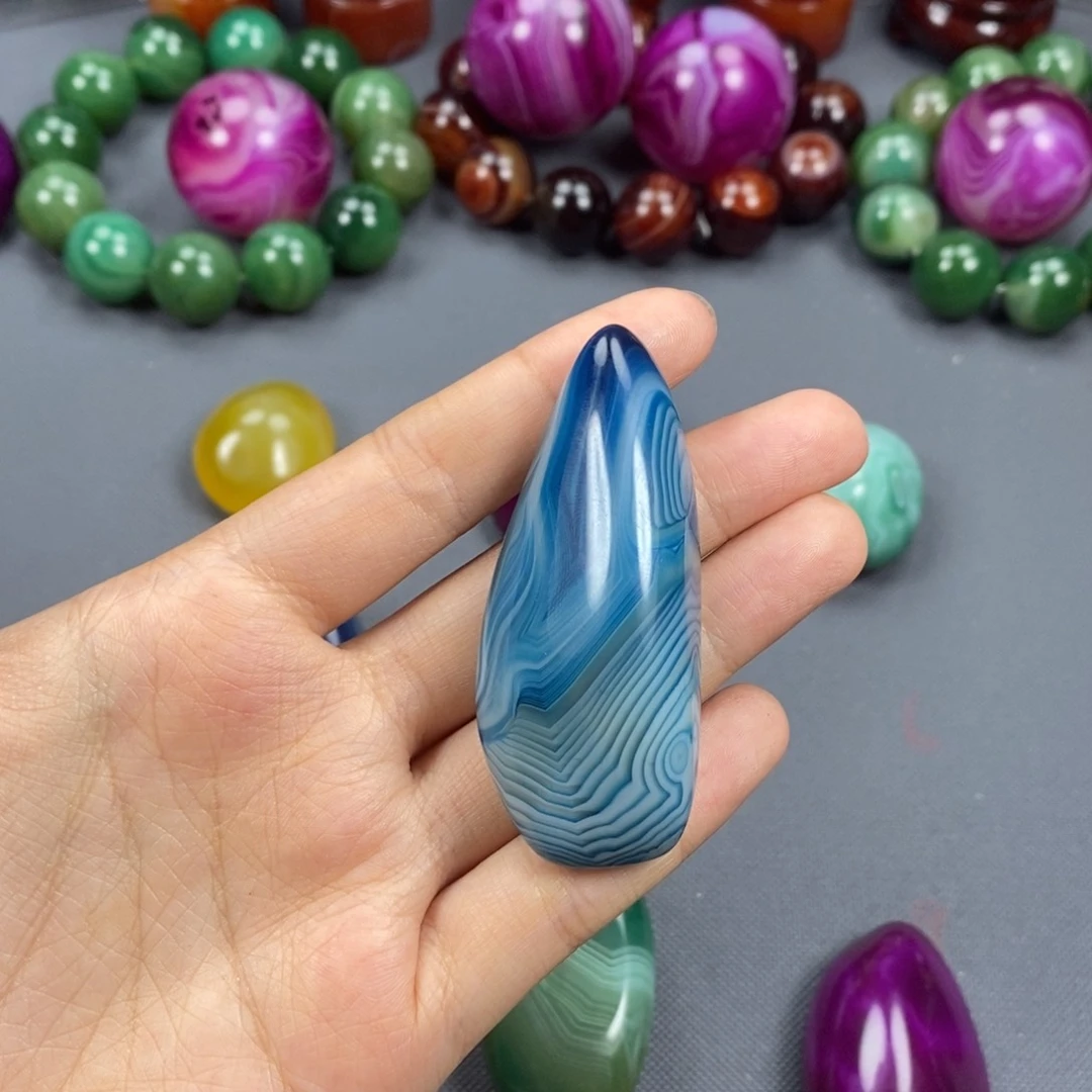 未镶嵌玛瑙/玉髓珠宝奇石我***水