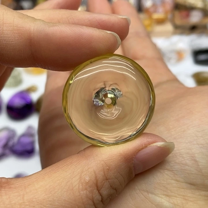 水晶颈饰未镶嵌若**寒定制
