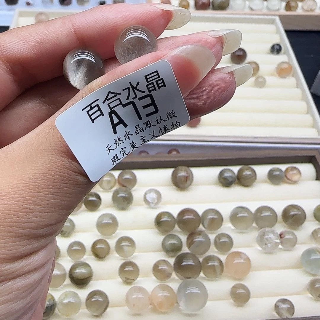 未镶嵌手链水晶是**啊