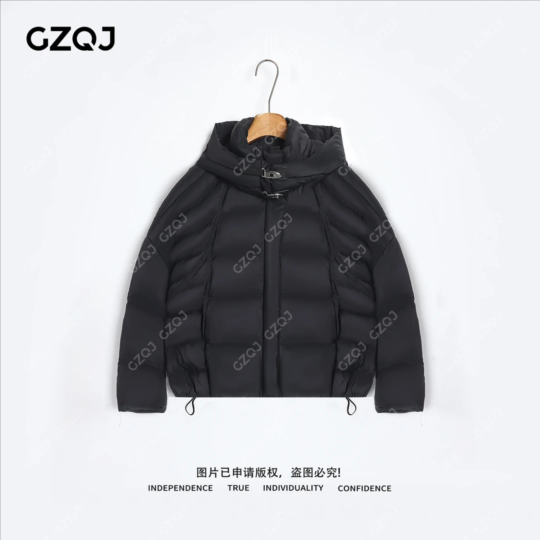 老琴私服【都市远征】90白鸭绒时尚保暖羽绒服外套女冬季新款  8313