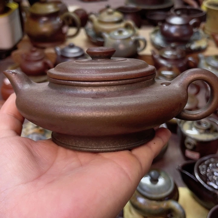 茶壶紫砂宜兴紫砂原矿泥料170