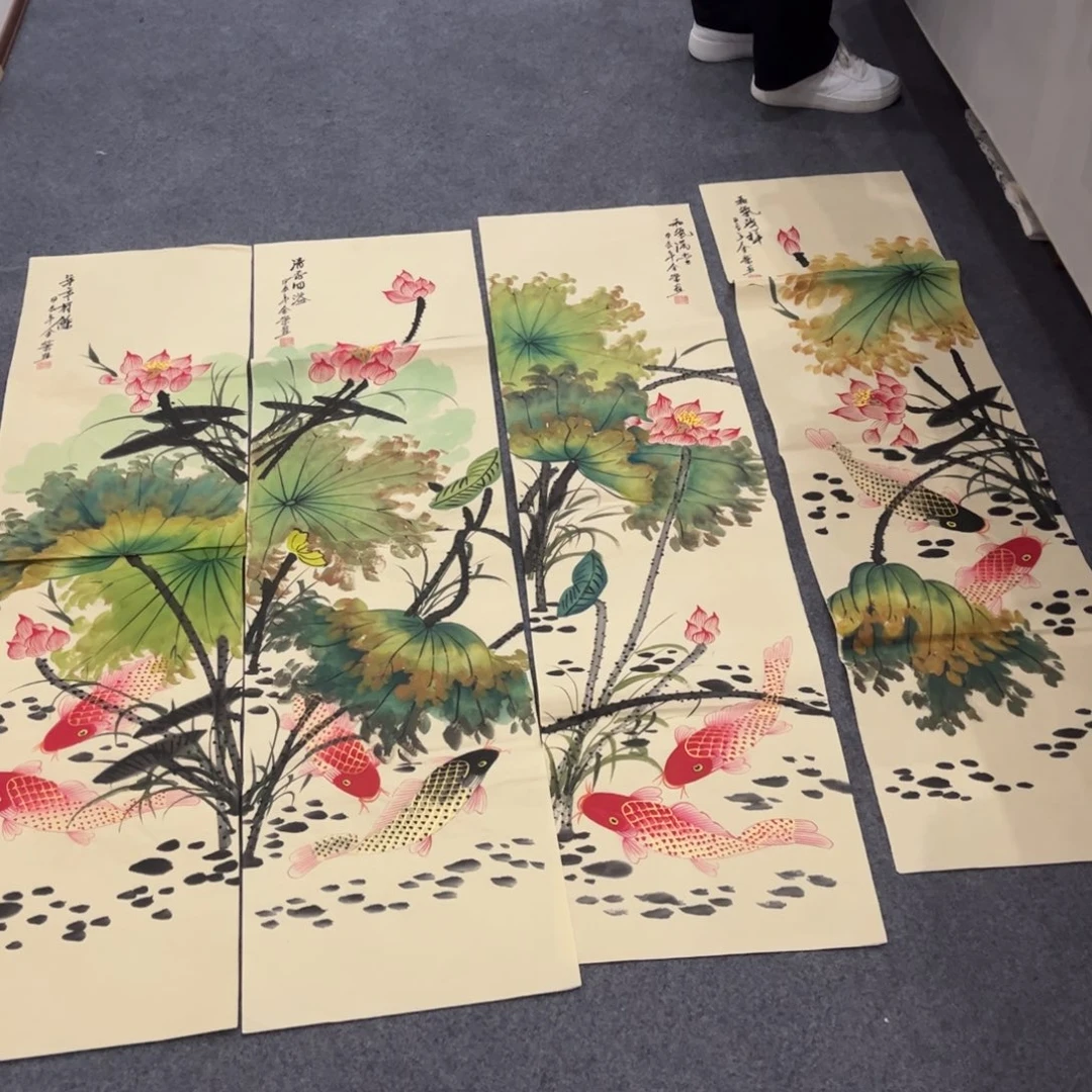 国画ZH精品国画单幅任发4张