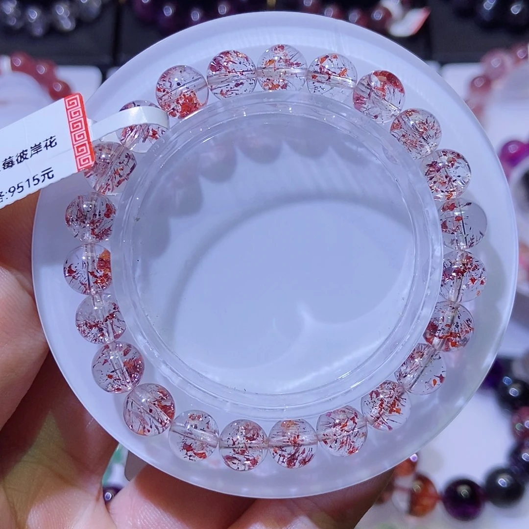 未镶嵌手链水晶金草莓彼岸花8,2