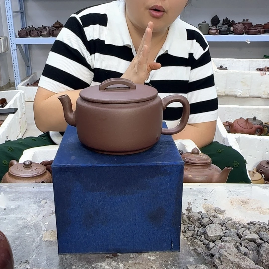 茶壶紫砂宜兴紫砂壶瑕疵处理