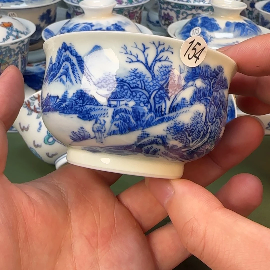 彦祖纯手工手绘茶具154