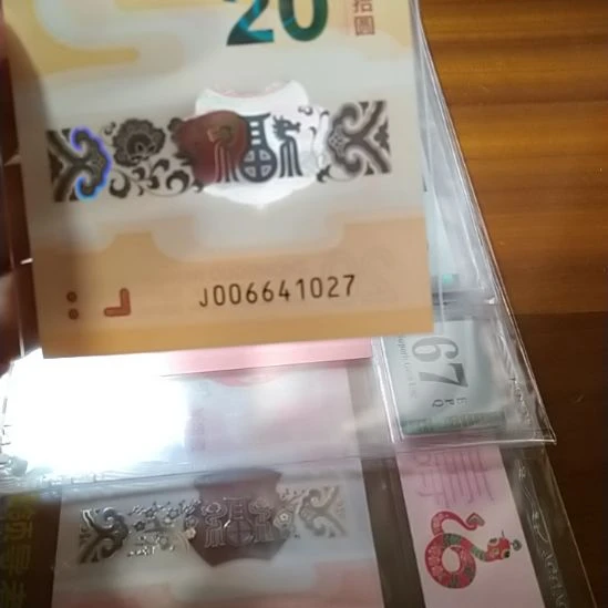 塑料小龙钞 006641027